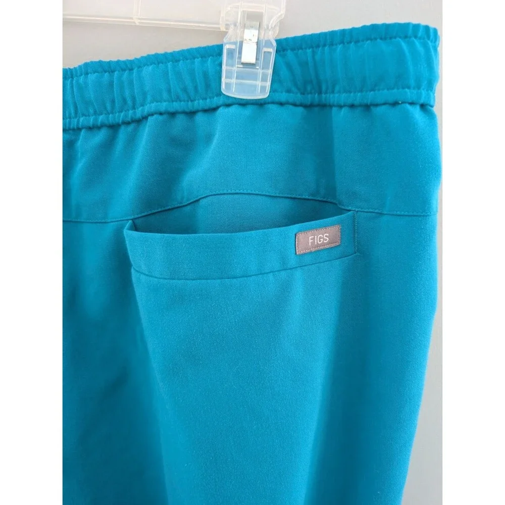 FIGS Technical Collection Zamorra Jogger Scrub Pants Men XXL Blue Teal MXXSW2004